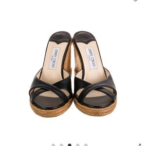 Jimmy Choo Almer 105 Black so 371/2